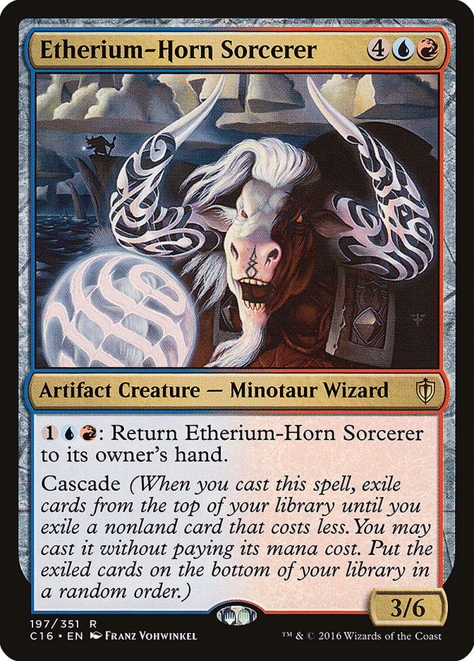 Etherium-Horn Sorcerer [Commander 2016] Magic: The Gathering