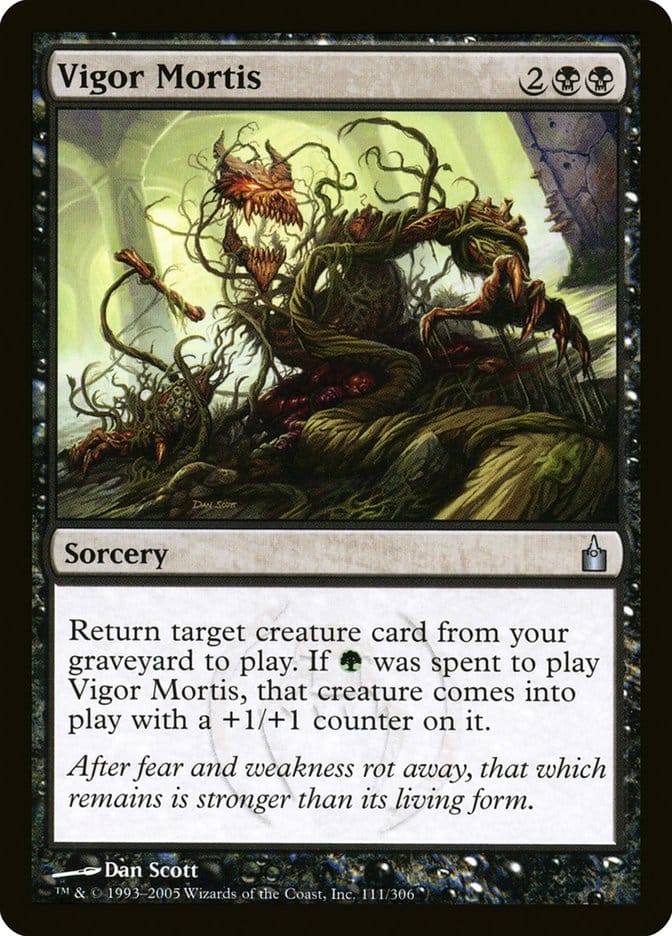 Vigor Mortis [Ravnica: City of Guilds] Magic: The Gathering