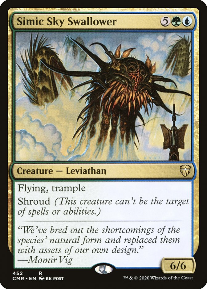Simic Sky Swallower [Commander Legends] Magic: The Gathering