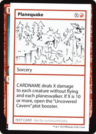 Planequake (2021 Edition) [Mystery Booster Playtest Cards] Magic: The Gathering
