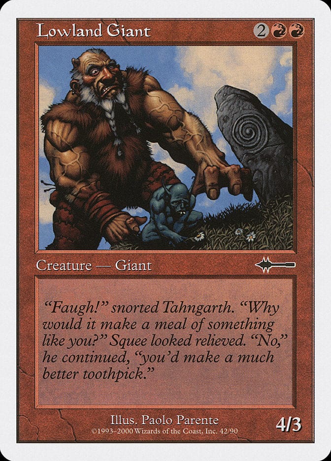 Lowland Giant [Beatdown] Magic: The Gathering
