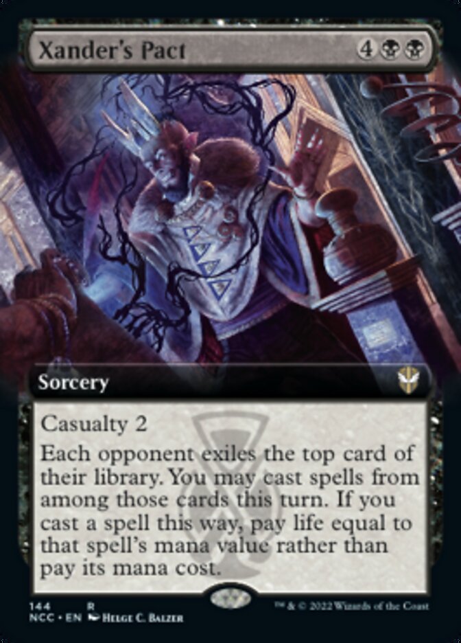 Xander's Pact (Extended Art) [Streets of New Capenna Commander] Magic: The Gathering