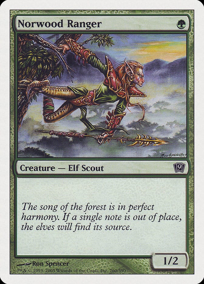 Norwood Ranger [Ninth Edition] Magic: The Gathering