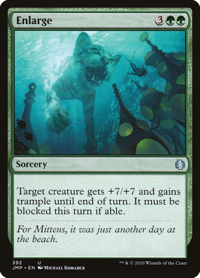 Enlarge [Jumpstart] Magic: The Gathering