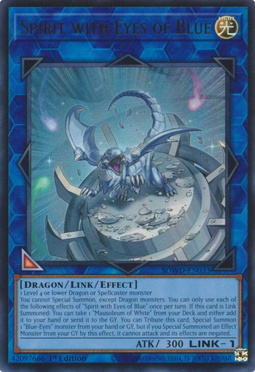 Spirit with Eyes of Blue [SDWD-EN033] Ultra Rare - Yugioh Cards For Your TCG Needs!