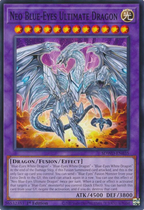 Neo Blue-Eyes Ultimate Dragon [SDWD-EN035] Common Yu-Gi-Oh!