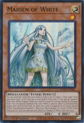 Maiden of White [SDWD-EN041] Ultra Rare - Yugioh Cards For Your TCG Needs!