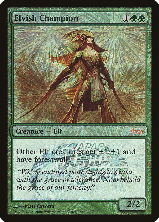 Elvish Champion [Junior APAC Series] Magic: The Gathering
