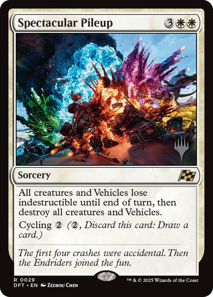 Spectacular Pileup (Promo Pack) [Aetherdrift Promos] Magic: The Gathering