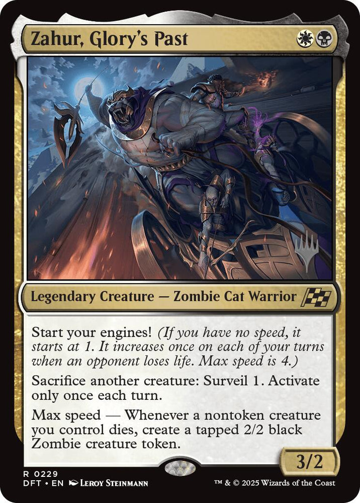Zahur, Glory's Past (Promo Pack) [Aetherdrift Promos] Magic: The Gathering