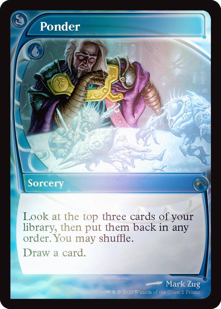 Ponder (Future Sight) [MagicFest 2025] Magic: The Gathering