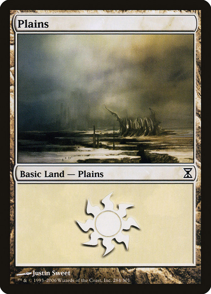 Plains (284) [Time Spiral] Magic: The Gathering