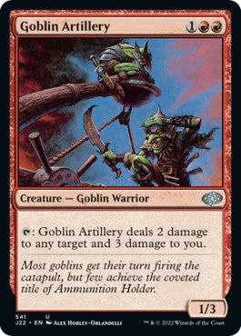 Goblin Artillery [Jumpstart 2022] Magic: The Gathering