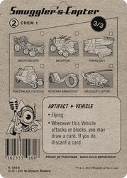 Smuggler's Copter [Secret Lair Drop Series] Magic: The Gathering