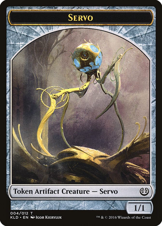 Servo Token (004/012) [Kaladesh Tokens] Magic: The Gathering