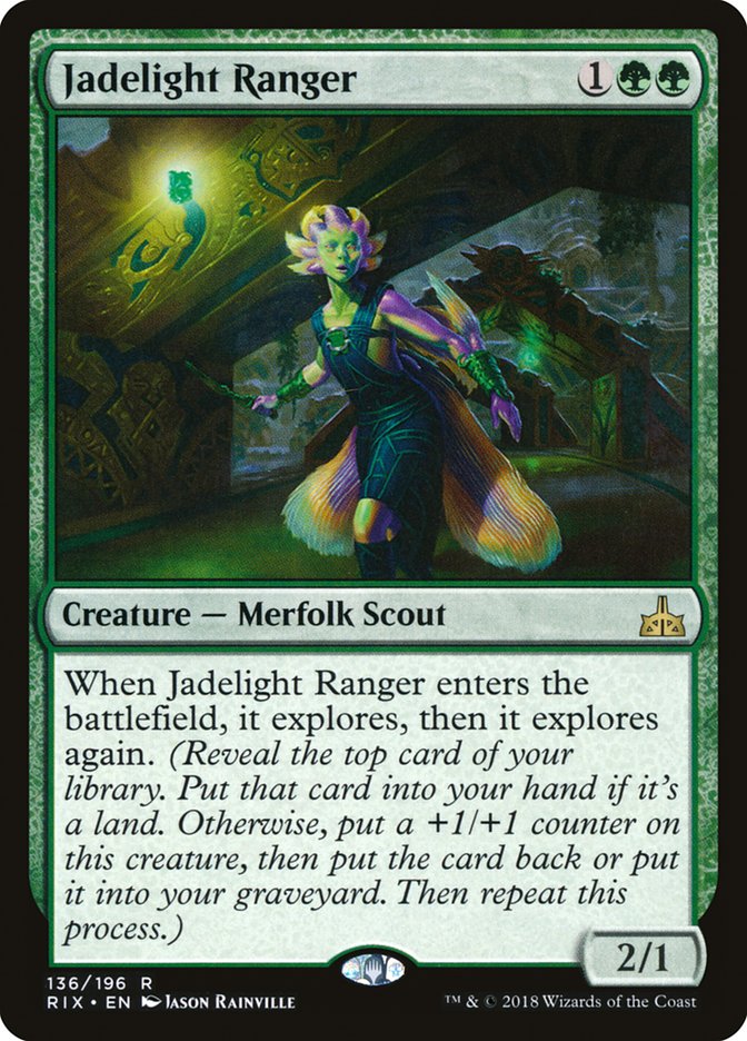 Jadelight Ranger [Rivals of Ixalan] Magic: The Gathering