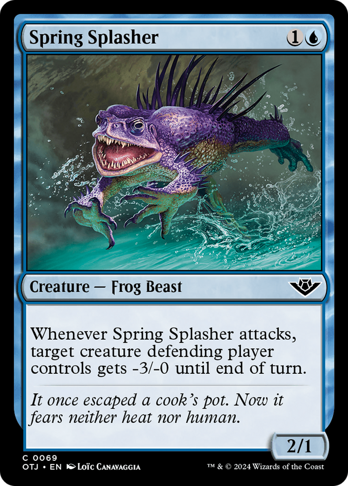 Spring Splasher [Outlaws of Thunder Junction] Magic: The Gathering