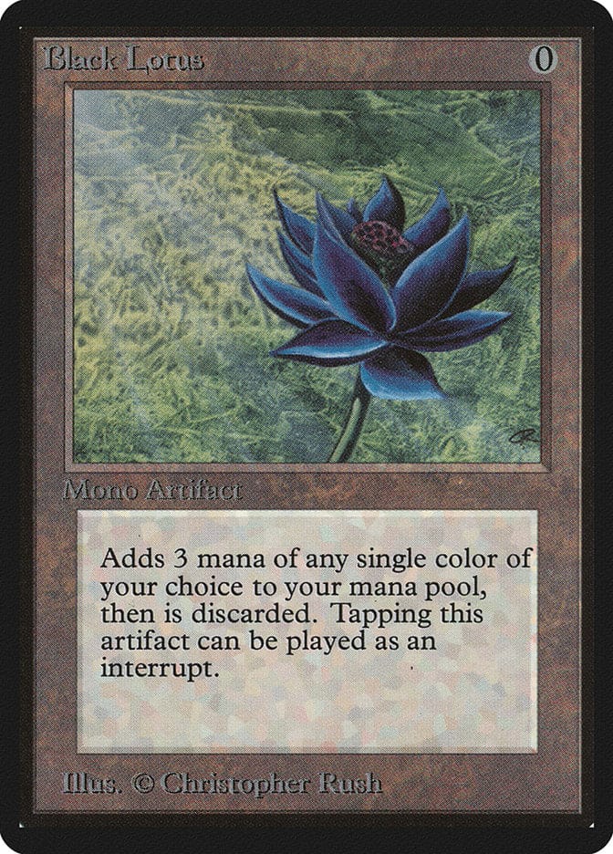 Black Lotus [Beta Edition] Magic: The Gathering