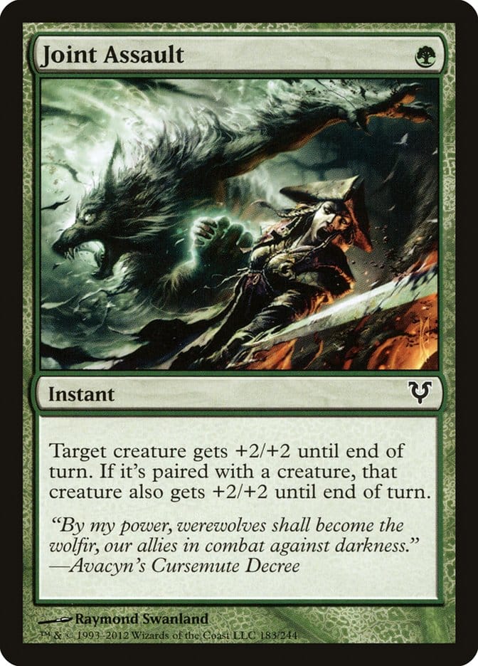 Joint Assault [Avacyn Restored] Magic: The Gathering