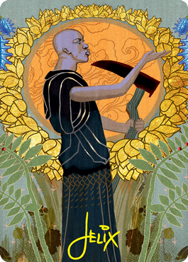 Cultivate Art Card (Gold-Stamped Signature) [Strixhaven: School of Mages Art Series] Magic: The Gathering