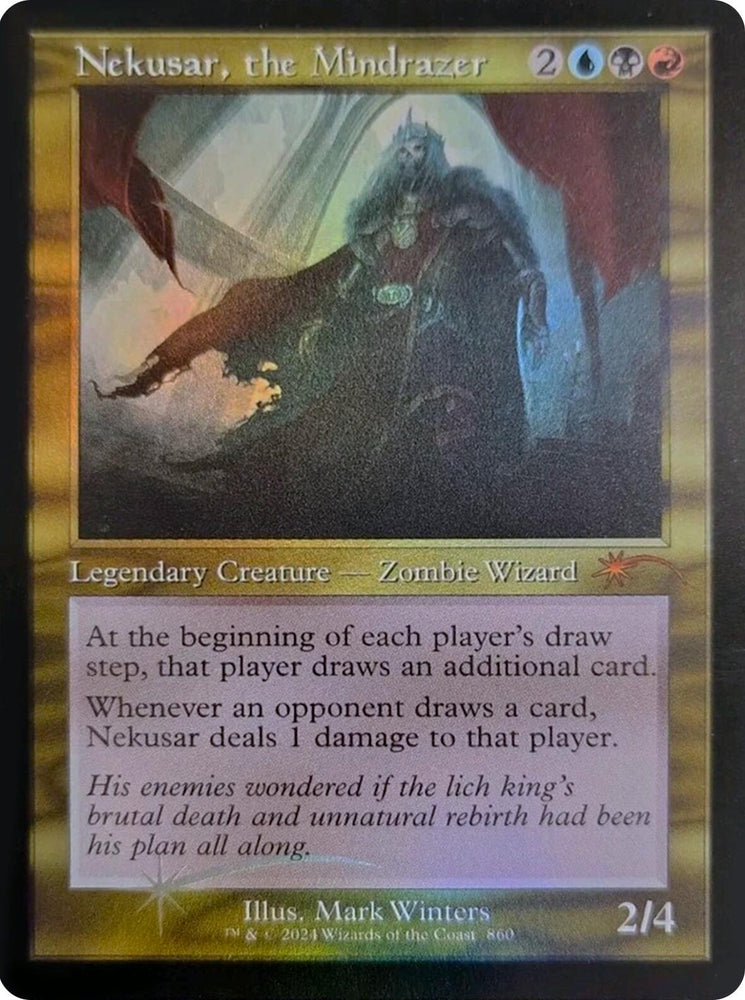 Nekusar, the Mindrazer (Retro Frame) [Secret Lair Drop Series] Magic: The Gathering