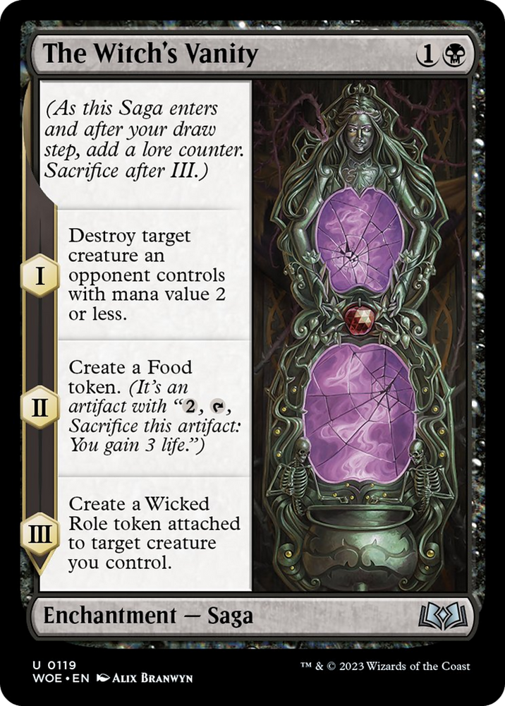 The Witch's Vanity [Wilds of Eldraine] Magic: The Gathering