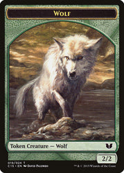 Spider // Wolf Double-Sided Token [Commander 2015 Tokens] Magic: The Gathering