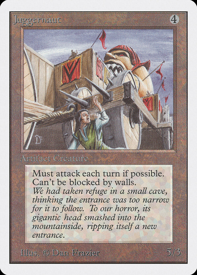 Juggernaut [Unlimited Edition] Magic: The Gathering