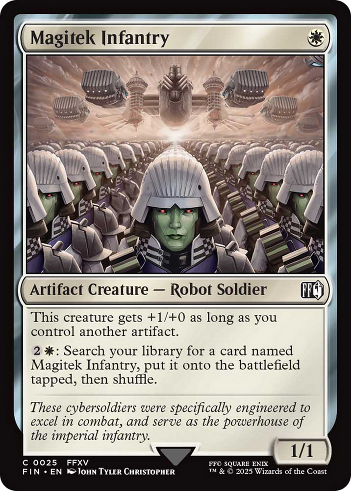 Magitek Infantry [FINAL FANTASY] Magic: The Gathering