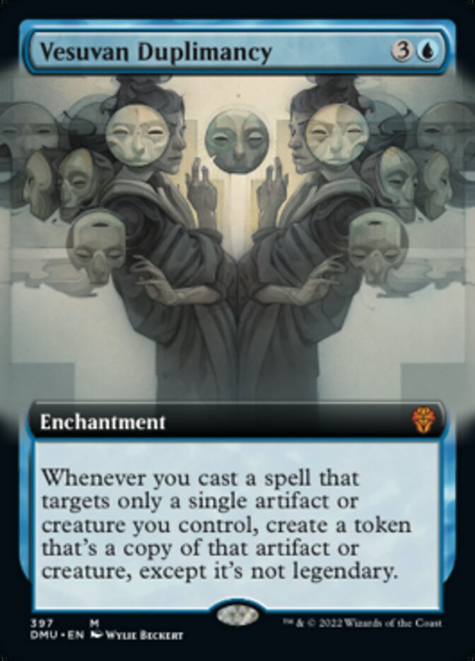 Vesuvan Duplimancy (Extended Art) [Dominaria United] Magic: The Gathering