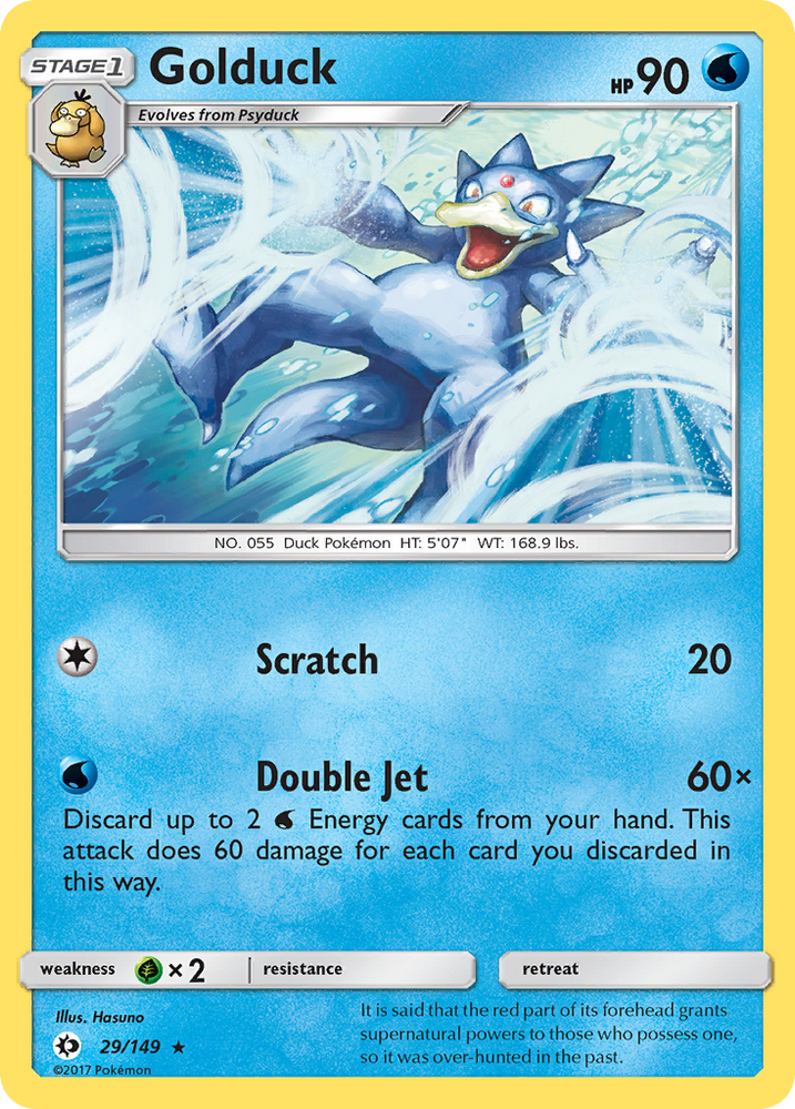 Golduck (29/149) [Sun & Moon: Base Set] Pokémon