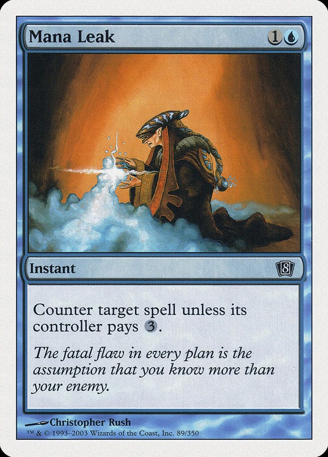 Mana Leak [Eighth Edition] Magic: The Gathering
