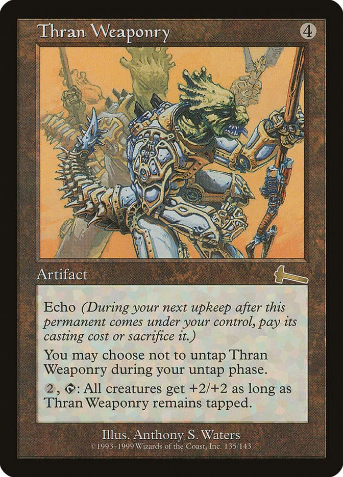 Thran Weaponry [Urza's Legacy] Magic: The Gathering