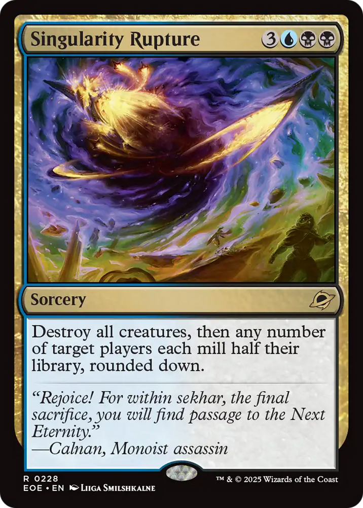 Singularity Rupture [Edge of Eternities] Magic: The Gathering