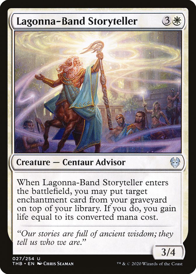 Lagonna-Band Storyteller [Theros Beyond Death] Magic: The Gathering