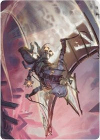 Kitesail Cleric Art Card [Zendikar Rising Art Series] Magic: The Gathering