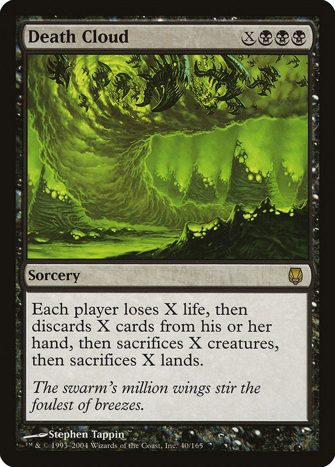 Death Cloud [Darksteel] Magic: The Gathering