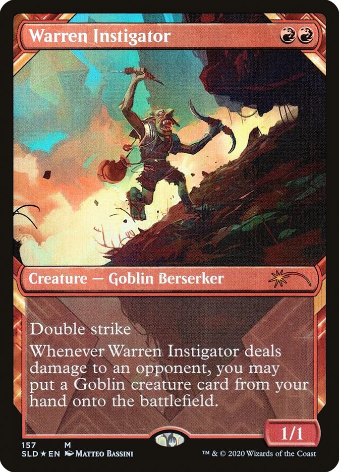 Warren Instigator [Secret Lair Drop Series] Magic: The Gathering