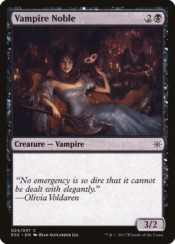 Vampire Noble [Explorers of Ixalan] Magic: The Gathering