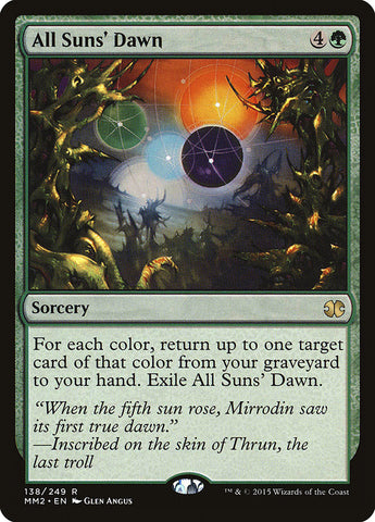 All Suns' Dawn [Modern Masters 2015] Magic: The Gathering