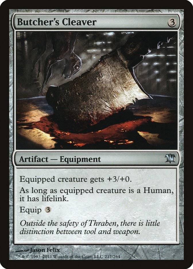 Butcher's Cleaver [Innistrad] Magic: The Gathering