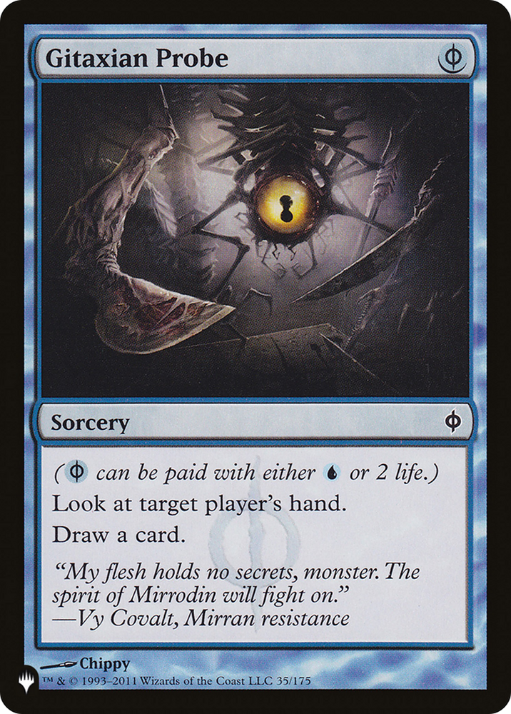 Gitaxian Probe [The List] Magic: The Gathering