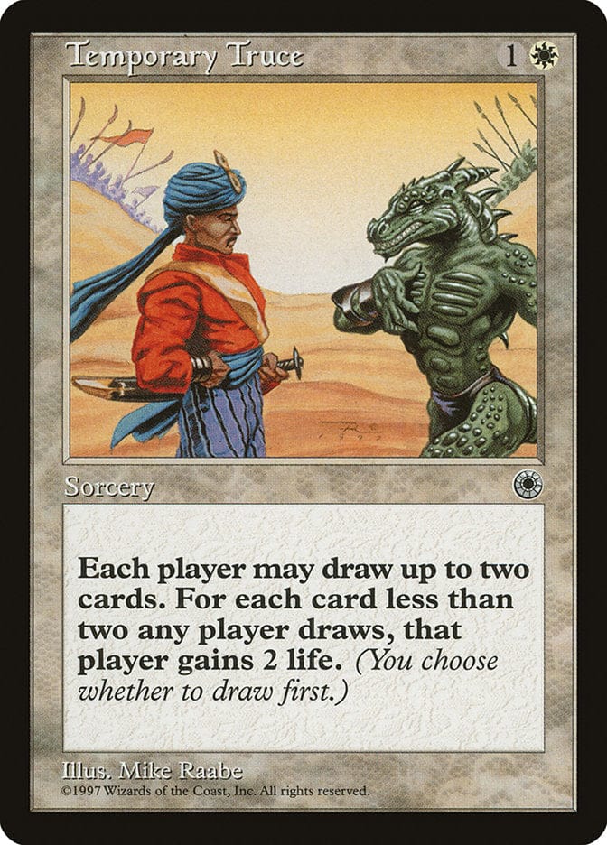 Temporary Truce [Portal] Magic: The Gathering