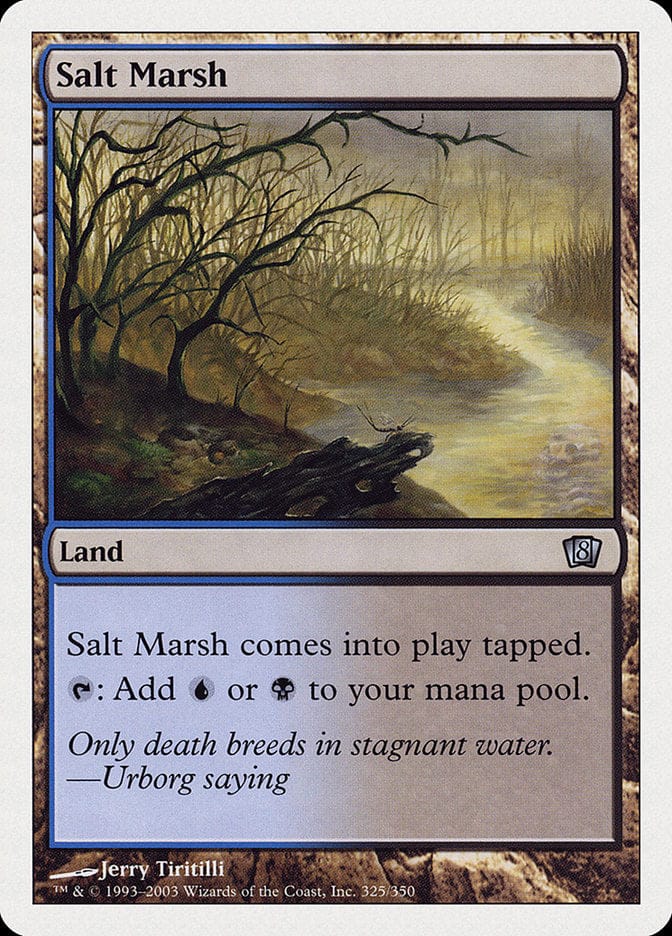 Salt Marsh [Eighth Edition] Magic: The Gathering