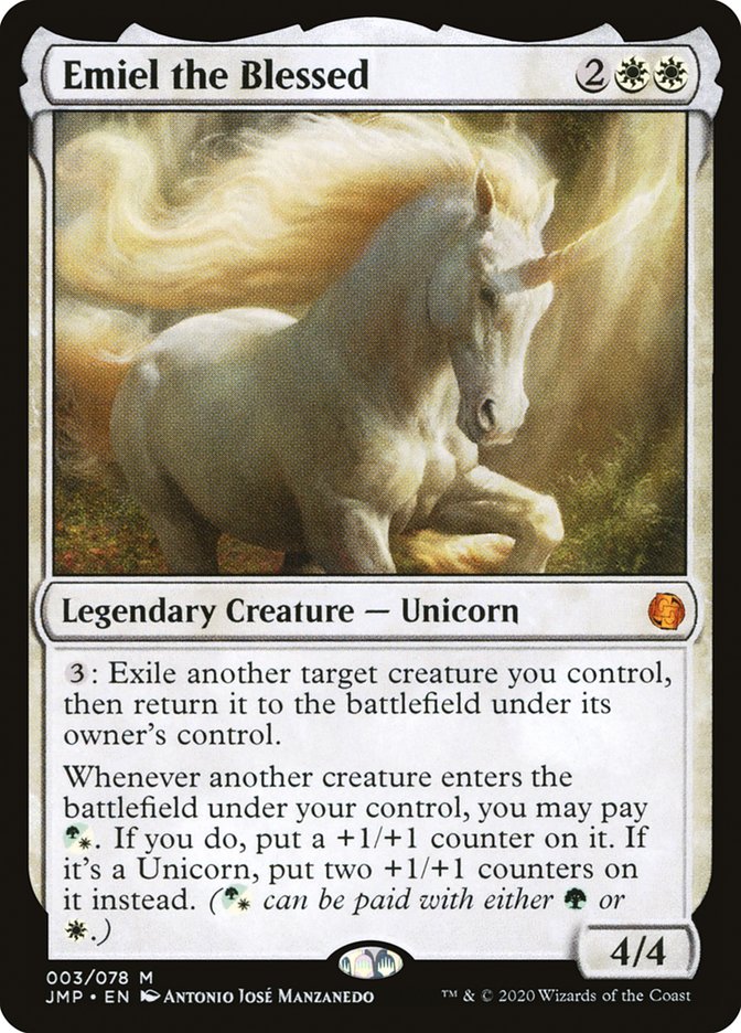 Emiel the Blessed [Jumpstart] Magic: The Gathering