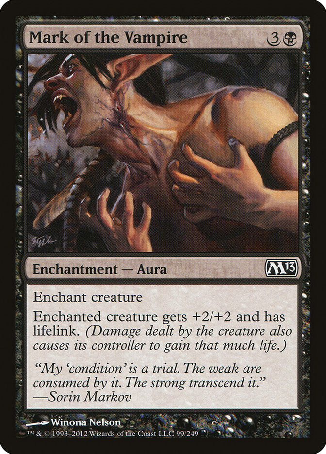 Mark of the Vampire [Magic 2013] Magic: The Gathering