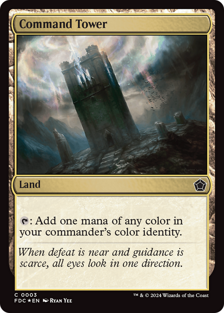 Command Tower [Foundations] Magic: The Gathering