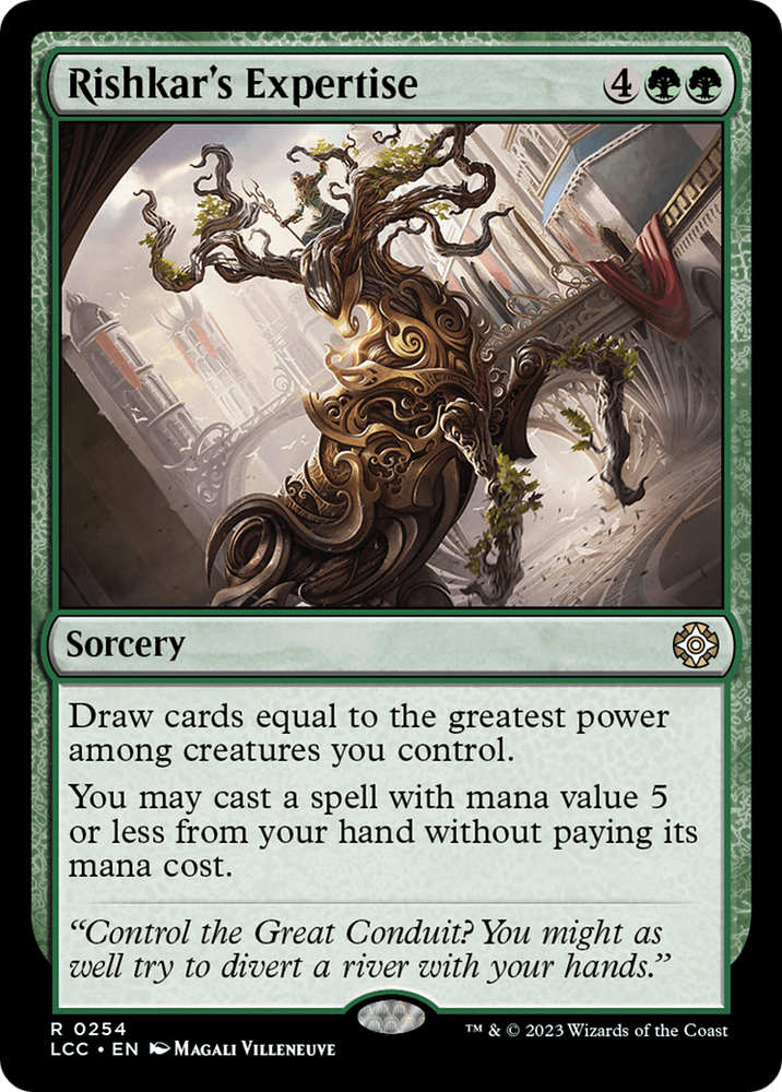 Rishkar's Expertise [The Lost Caverns of Ixalan Commander] Magic: The Gathering