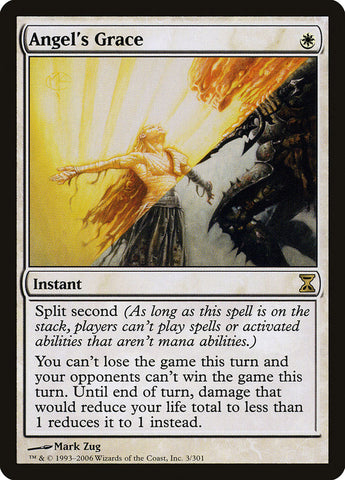 Angel's Grace [Time Spiral] Magic: The Gathering