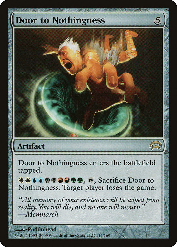 Door to Nothingness [Planechase] Magic: The Gathering